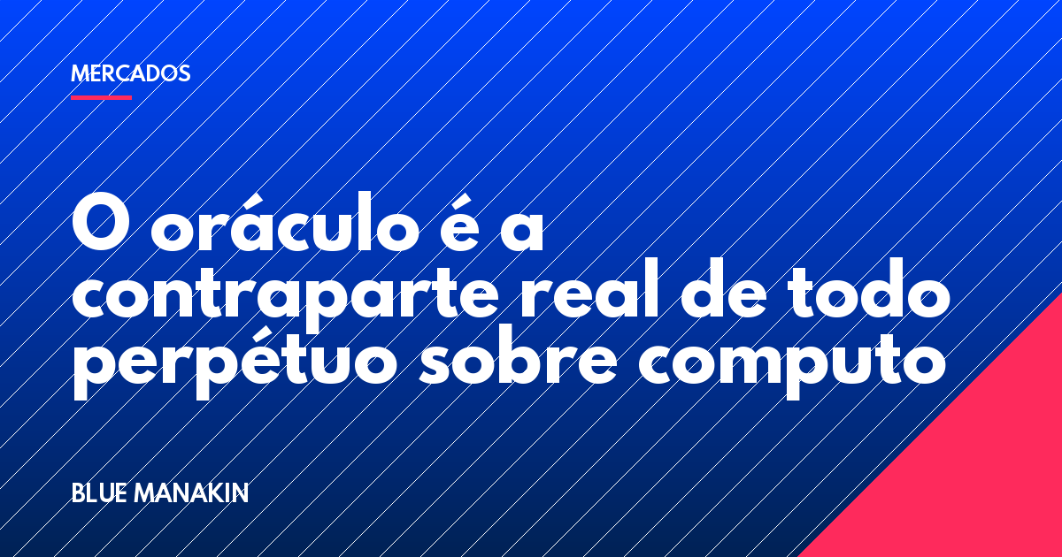O oráculo é a contraparte real de todo perpétuo sobre computo